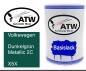 Preview: Volkswagen, Dunkelgrün Metallic 2C, X5X: 500ml Lackdose, von ATW Autoteile West.